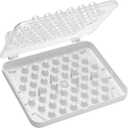 Ateco 8783 Tube Storage Box, 52-Compartments for Small Decorating Tubes