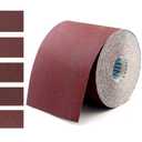 5 Grits Emery Cloth Roll60 to 240 Grit Sandpaper roll Ready-to-wrap Ready-to-Cut 4 inch by 32.8 feet Long Abrasive Sand Paper Rolls 60.80.120.180 and 240grid