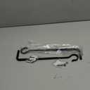 16inch 2 Pack Plant Hanger, Sturdy Hanging Plant Hangers Outdoor, Bird Feeder Hanger for Bird, Plant Hangers for Planters, Lanterns, Wind Chimes Indoor Outdoor, Upgrade Black