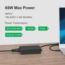 Dzytnsy 65W USB C Charger Compatible with Lenovo Thinkpad/Yoga/Chromebook Laptop Computer 65W 45W USB C Fast Power Adapter