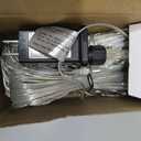 weillsnow 198 LED Halloween Net Lights,9.8FT*6.6FT Connectable Plug in Waterproof Mesh Lights with 8 Modes, Halloween Decorations Outdoor for House, Garden, Bush Decor (Orange&Purple)