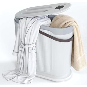 30L Large Towel Warmer, Rapid Dry & Heated 2 in 1 Towel Warmer