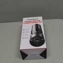 ThermoMaven Upgraded Larger Capacity Electric Salt and Pepper Grinder Set, 110ml Rechargeable Salt and Pepper Shaker with LED light, Stainless Steel Automatic Pepper Mill with 6 Adjustable Coarseness (Silver)