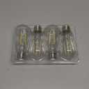 4-Pack Vintage Edison LED Bulbs, 60W Equivalent, 850LM 6W Edison Light Bulb Daylight White 5000K, ST58 LED Filament Bulb E26 Base, Non-Dimmable