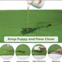 INVENHO Washable Pee Pads for Dogs 72"x72" Reusable Dog Pads Extra Large Upgrade Non-Slip Dog Pee Pads Heavy Absorbency Puppy Pee Pads Quick Dry Whelping Pads/Waterproof Puppy Training Pad