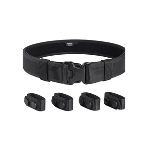 VISMIX Duty Belt, 2" Police Security Nylon Duty Belts Law Enforcement with 4 Belt Keepers