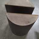 Oval Dining Table with Double Pedestal Base for 6 People, 88-inch Kitchen Table for Dining Room, Easy to Assemble, Espresso