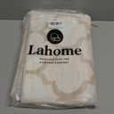 Lahome Moroccan Washable Rugs 2x3 - Small Area Rug 2x3 Non-Slip Kitchen Rug Soft Throw Non-Shedding Bedroom Rug Bath Mat Ivory Distressed Doormat Entry Way Rugs Indoor for Kids Nursery Room Bedside (Beige)