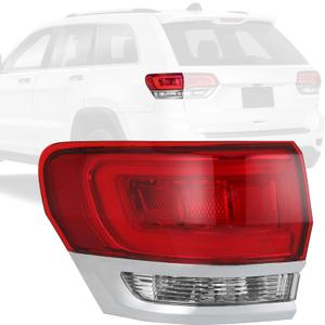Tail Light Compatible with Jee-p Grand Cherokee 2014-2021, LH Left Driver Side Taillight Replace 68110017AF CH2804106, Outer 