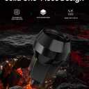 GAsupply 10x1.25 ATV Lug Nuts 14mm Hex, 10x1.25mm Closed End Acorn Tuner Black Lug Nut 1.2" 30mm Tall Conical Seat 60 Degree for Aftermarket Wheels, 16 Pcs