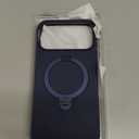 TORRAS Q3 Silicone for iPhone 17 Pro Max Case with Stand, Fit for MagSafe, Liquid Silicone Soft Cozy Grip, 360 Spin Stand, Camera Control, Protective Case for iPhone 17 Pro Max Silicone, Deep Blue