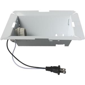 S97014212 Bathroom Fan Light Reflector with Socket Replacement Parts Fits for Broan NuTone 763N HB80RL 678 679 655-C 679L 683L 763N HD50LNT