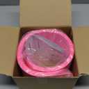 Mata1-USA - Huge Car Bow - Pink, 23 Inch - Big Gift Wrapping Bow for Large Gift Decoration - Giant Size for Indoor & Outdoor Use - 26 Loops & 4 Stickers