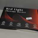 SAVILER Red Light Therapy for Face & Body, 160 Dual-Wavelength LEDs Red Light Lamp Panel with Stand, 660nm 850nm Near Infrared Red Light Therapy Device for Home Skin Muscle