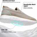 Men's Walking Boat Shoes Slip On Casual Loafers Non Slip Comfortable Lightweight Work Driving Shoes 10.5