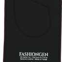 FASHIONGEN - Cowhide leather elastic belt for women, DARLENE (Red)