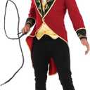 fun shack Ringmaster Costume for Men, Circus Ring Master Outfit, Carnival Costume for Themed Events and Parties XL (Jacket)