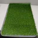 ondware Dog Grass Pad with Tray Dogs Potty Tray - 3-Layer Indoor Potty with 2 Grass Patches and 2 Washable Pee Pads for Puppies Senior Dogs Apartments Balconies RVs Patios Homes (30x20 in)