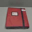 Sattiyrch Christmas Figurine Storage Box & Nutcracker Storage Container, 600D Canvas,Keeps 8 Holiday Figurines,15 Inches,Adjustable Area & Pockets for Decorations