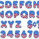 Trend Enterprises Americana Casual Ready Letters, 4" (T-79044)