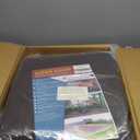 Large Waterproof Tarp - Heavy Duty 20 Mil Thick Poly Tarpaulin Ideal for Canopy Tents, Boats, RV or Pool Covers - Multipurpose Protective Tarps with Grommets for Indoor, Outdoor Use | 12' x 12' 2 Pack