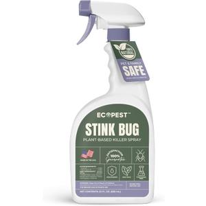 Stink Bug Spray, 22 oz. | Natural, Plant-Based Stink Bug Killer for Indoor and Outdoor | Home Pest Control Spray and Repellent for Stink Bugs | Made with Clove Oil, Safe Around Children and Pets
