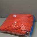 Lisa Colly Women's Winter Plus Size Parka Overcoat Long Sleeve Faux Fur Coat Jacket with Big Hooded (5X-Large, Red)