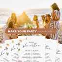 GardenCity Would She Rather, Bridal Shower Games, Baby Shower Games, 50 Cards, Wildflower