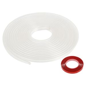 INFINAUTO Universal Car Door Edge Guards, Exterior 16.4ft U-Shaped Car Door Scratch Protection Guard PVC Clear, 1 Pc