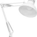 Studio Designs Swing Arm Lamp, 13-watt, White, 6.5" W x 7" D x 36" H
