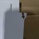 OtterOasis Kitchen Island Cart with Storage, Small Kitchen Island on Wheels with Large Drawer, Adjustable Shelf & Towel Rack, Rolling Island Table for Kitchen & Dining Room, White