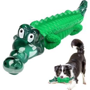 Dog Toys for Aggressive Chewers - Indestructible Dog Chew Toys for Small, Medium, Large Breed to Reduce Pet Anxiety and Boredom and Keep Them Busy