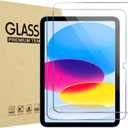 ProCase 2 Pcs Screen Protector for iPad A16 2025 11th Generation 11 Inch/iPad 10th 2022 10.9 Inch, Tempered Glass Film Guard -Clear