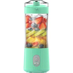 Portable Blender, 6 Blades USB Rechargeable Personal Sized - Electric Juicer for Smoothies - Convenient and Powerful Bullet Blender