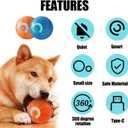 Smart Jumping Ball for Dogs,Smart Jumping Ball Dog Toy,Shaky Balls Toy for Dogs,Vibrating Dog Balls,BouncingBall forDog, for Small Medium LargeDog