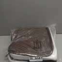 Shinnwa Dining Chair Cushions Set of 4, Non-Slip Kitchen Chair Cushions with Detachable Straps and Machine Washable Cover, 2 Pack, 17x16x2in, Brown