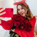 Suncalla 6 Pcs Mother's Day Bow Headbands for Women Red Pink White Heart Knotted Headband Bunny Ear Heart Hairband for Mom Women Mother's Day Hair Accessories