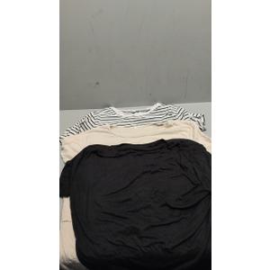 Women's Maternity Nursing Tops Short Sleeve Breastfeeding Clothes Size 2XL