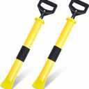 Gisafai 2 Pack Speed Filler Compound Tubes, ABS Reusable Hand Pump with Comfort Grip Flat Nozzle, for Filling Grouting Pointing Caulking Mortar Application, Easy Clean Drywall Cement Tool