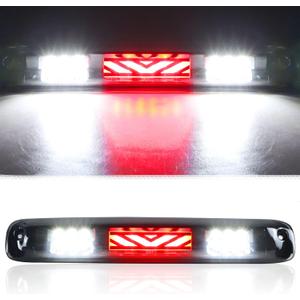 Tresound LED Third 3rd Brake Light for 1999-2007 Chevy Silverado GMC Sierra 1500 2500 3500 HD Classic, Rear Cargo Lamp High Mount Stop light