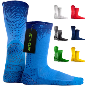 LUX Sports ProCleat Performance Grip Socks GripArray™ - Athletic Socks for Performance Sports - Grip Socks for Men and Women