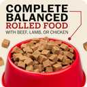 Redbarn Premium Semi-Moist Rolled Dog Food, Beef Recipe, 4lb, 8 Rolls (EXP 01/28/28)
