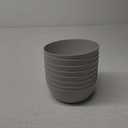 EI 8pcs Wheat Straw Bowls Set,Unbreakable Reusable Plastic Bowls,BPA-Free Lightweight Cereal, Salad & Soup Bowls,Ideal for Breakfast, Picnic, Party or Dinner