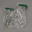 White Track Lighting Live End Cord Kit, 9.84FT H Track Live End Feed Connector, Suitable for H Type Single Circuit 3-Wire-1 Track Lighting Systems