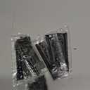 Zonon 6 Pack Black Self Closing Screen Door Hinge 2 3/4" Heavy Duty Steel Including 2 Pcs Adjustable Self Closing and 4 Pcs Unadjustable Spring Loaded Hinges for Screen Interior Exterior Door