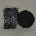 1" Straps and Buckles Set: 6 yard Nylon Webbing 1 inch (25 mm) Wide, 6 pack Side Release Buckle, 12 pcs Tri-Glide Sliders, Plastic Clip Quick Fastener Replacement Heavy Duty Dual Adjustable No Sew