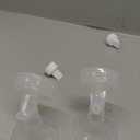 Motif Medical Luna Breast Pump Flange - Comfortable Breast Pump Flanges for Better Milk Flow & Pumping Ease - Ideal Flange Insert for Breastfeeding Moms (2 Shields, 21 mm)