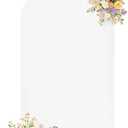 White Arch Backdrop Cover for Wedding, 6FT White Arch Cover Stretchy Backdrops, Double-Sided Arch Stand Covers for Wedding Ceremony, Baby Shower, Birthday Party Decoration