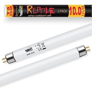 Amazon.com : LUCKY HERP 2 Pack T5 UVB 10.0 Reptile Light 39W, UVA UVB  Lamp Tube, UVB Lighting Bulb for Turtles, Chameleon, Tortoises, Lizard : Pet Supplies