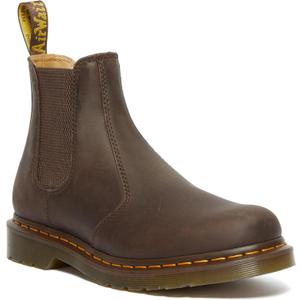 Dr. Martens Unisex Chelsea Boot, Dark Brown Crazy Horse, 9 US Men